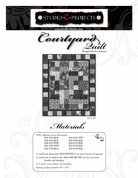 Courtyard Quilt by by Laura Jones