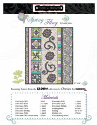 Spring Fling Quilt by by Laura Jones